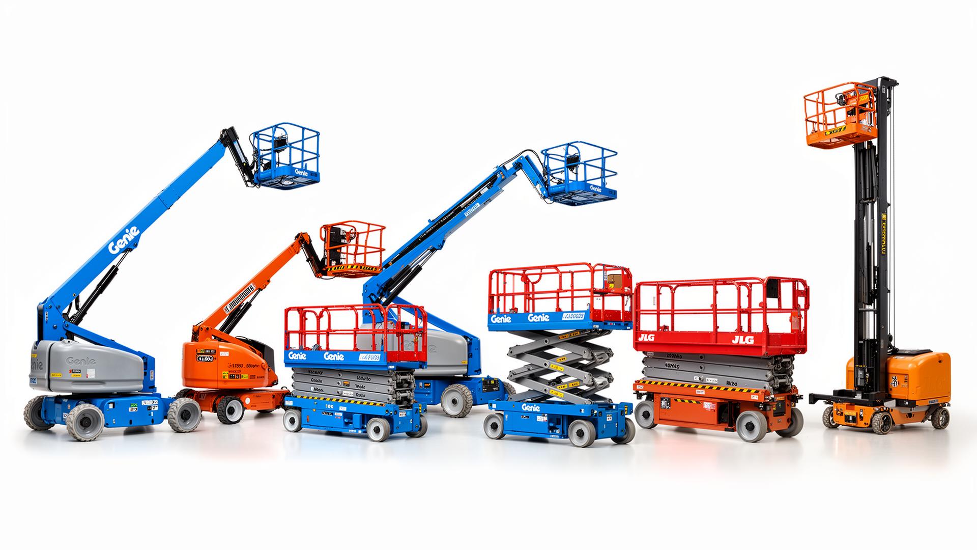 Aerial lifts and scissor lift fleet